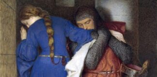 Ο απαγορευμένος έρωτας που συγκλονίζει 162 χρόνια αργότερα – Το μυστικό πίσω από τον πίνακα «Η Συνάντηση στις Σκάλες του Πύργου»