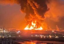 Ιράκ: Πλήγμα στην πολυεθνική βάση στο Ερμπίλ – Στις φλόγες μέρος του αεροδρομίου