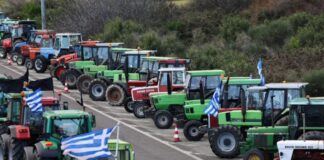 Αγρότες: Πασχαλινό «μπλόκο» στον Ε-65 με τα τρακτέρ τους