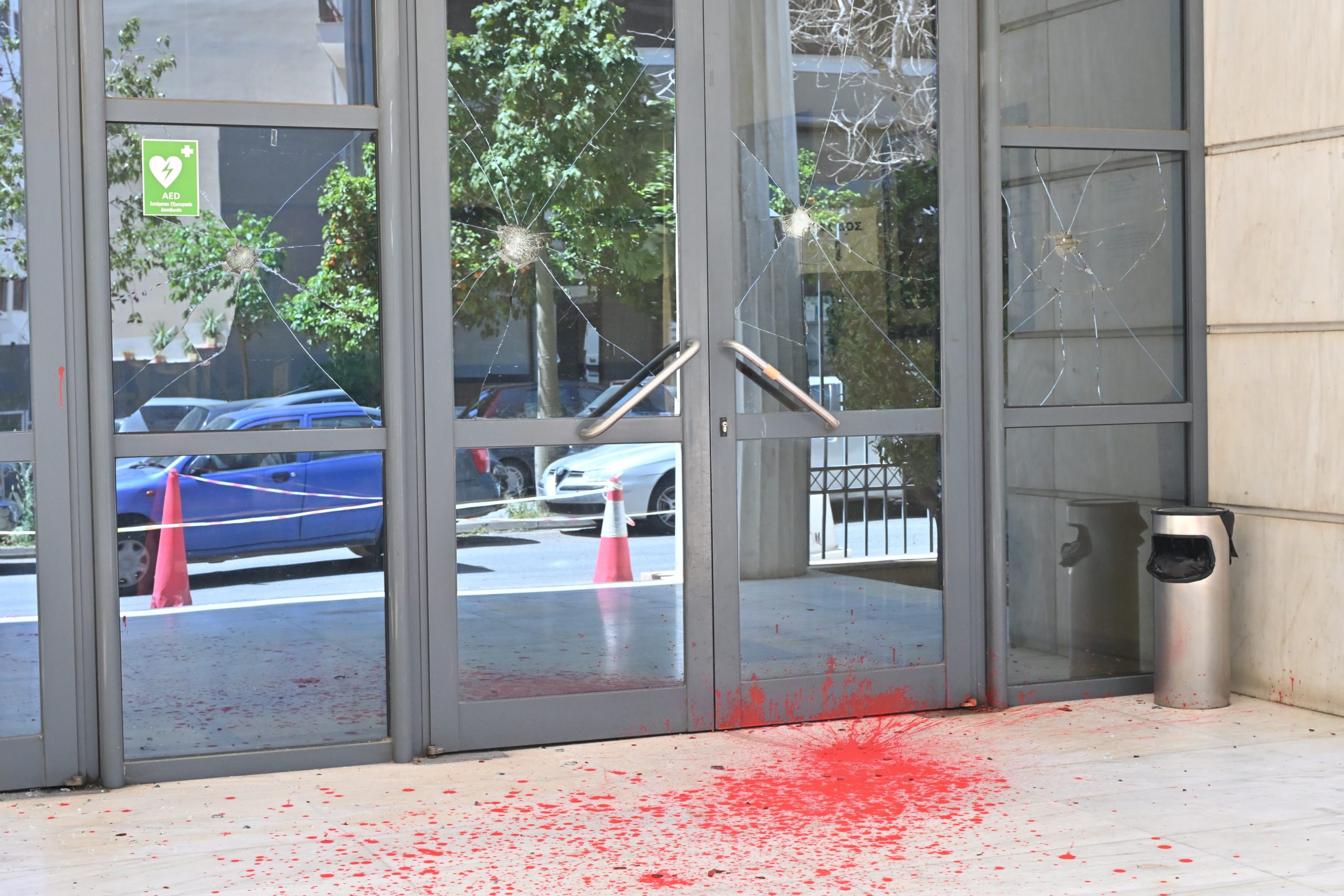 Επίθεση αγνώστων στο Διοικητικό Εφετείο Αθηνών