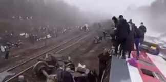 Ρωσία: Τουλάχιστον 22 άνθρωποι τραυματίστηκαν σε εκτροχιασμό τρένου