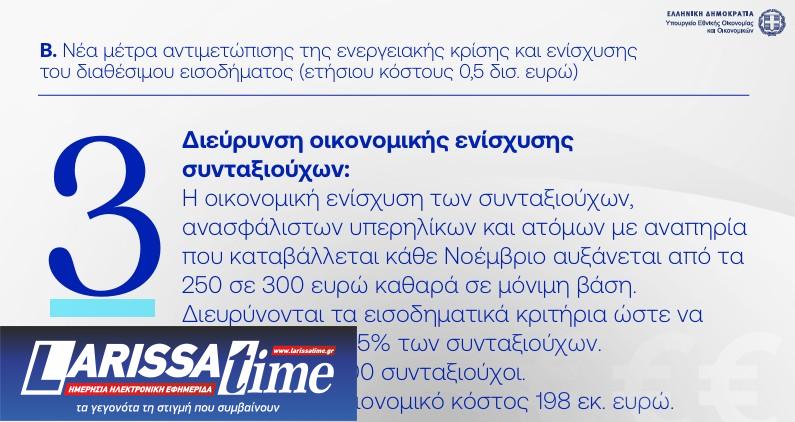 Η εξειδίκευση των 8 μέτρων στήριξης: Τι κερδίζουν συνταξιούχοι, ενοικιαστές και οικογένειες-11