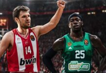Euroleague: Πρώτος ο Ολυμπιακός, στα play-in ο Παναθηναϊκός