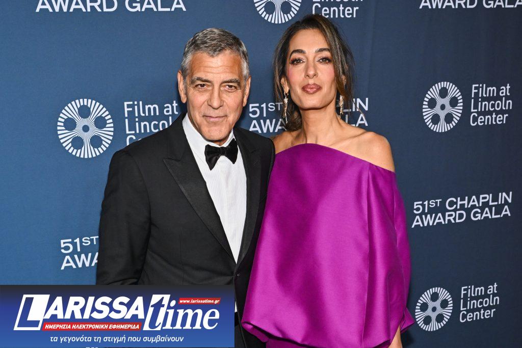 Τζορτζ Κλούνεϊ για το βραβείο Τσάπλιν: Συγκινημένος και λίγο αμήχανος με τη μεγάλη τιμή – Kαταδίκασε την επίθεση στον Τραμπ