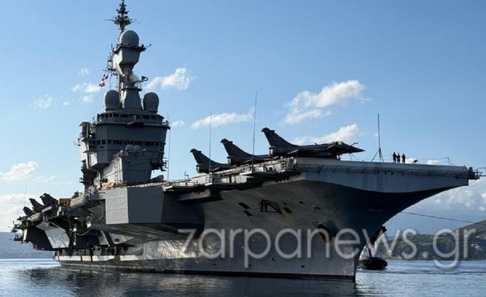 Χανιά, Σούδα, Λιμάνι, αεροπλανοφόρο «Σαρλ Ντε Γκωλ»