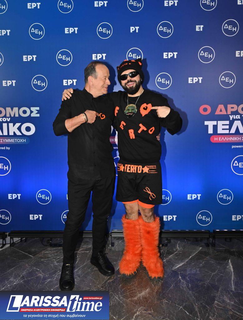 Με αισιοδοξία και όνειρα για τον 70ό Διαγωνισμό της Eurovision ο Akylas και ο Φωκάς Ευαγγελινός στην Press Day της ΕΡΤ