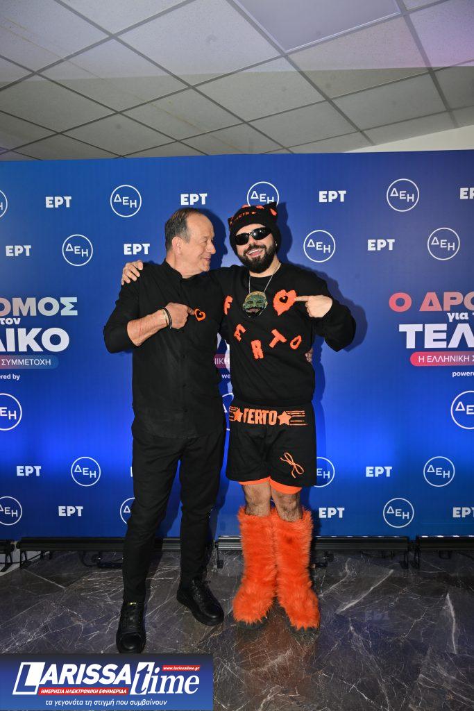 Eurovision Press Day: Akylas και Φωκάς Ευαγγελινός υποδέχθηκαν τα ΜΜΕ στο Ραδιομέγαρο της ΕΡΤ