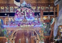 Χανιά: «Χάι τεκ» επιτάφιος με λαμπάκια led στον τρούλο