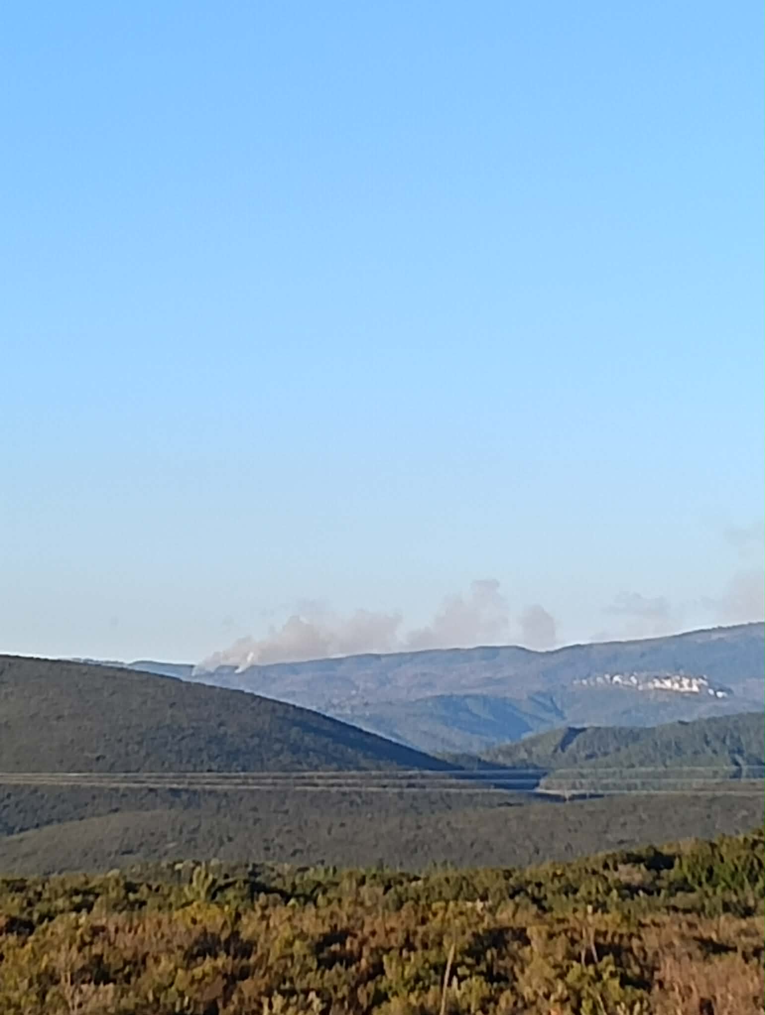 φωτιά, Καρυές Λακωνίας