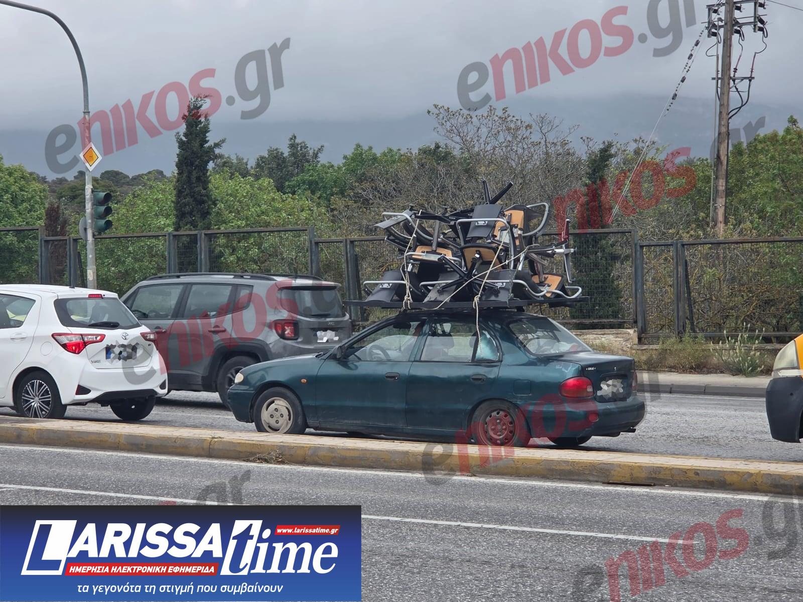 Λεωφόρος Κηφισίας, Αυτοκίνητο, καρέκλες 