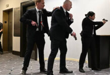 Πυροβολισμοί στο Δείπνο της Ένωσης Ανταποκριτών του Λευκού Οίκο – Απομακρύνθηκαν οι επίσημοι και ο Τραμπ