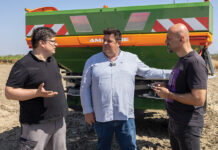 Βελτίωση διασποράς 15% στο ρύζι πετυχαίνει στην πράξη ο λιπασματοδιανομέας ZA-TS