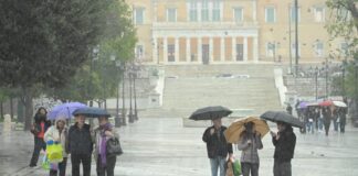 Καιρός: Χιόνια και ισχυροί άνεμοι στο Αιγαίο σήμερα