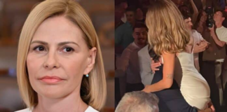 Τζένη Μπαλατσινού: Η Εντυπωσιακή Κίτρινη Τουαλέτα Στο Γλέντι Για Τον Γάμο Της Κόρης Της