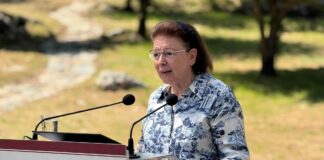 Στην Αρχαία Ζώμινθο στα Ανώγεια της Κρήτης η υπουργός Πολιτισμού Λίνα Μενδώνη