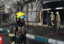 Ιράν: Δέκα τραυματίες από πυρκαγιά σε εμπορικό κέντρο
