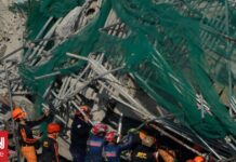 Εικόνες καταστροφής μετά την κατάρρευση κτηρίου στις Φιλιππίνες – Στους τρεις οι νεκροί