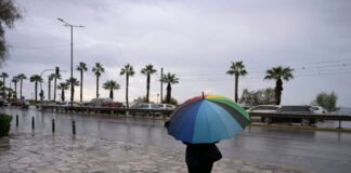 Βροχερό το σκηνικό την Πρωτομαγιά – Οι 8 περιοχές με τα πιο σημαντικά ύψη βροχής