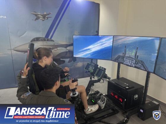 Χανιά: Παιδιά και νέοι «πέταξαν» με F-35-2