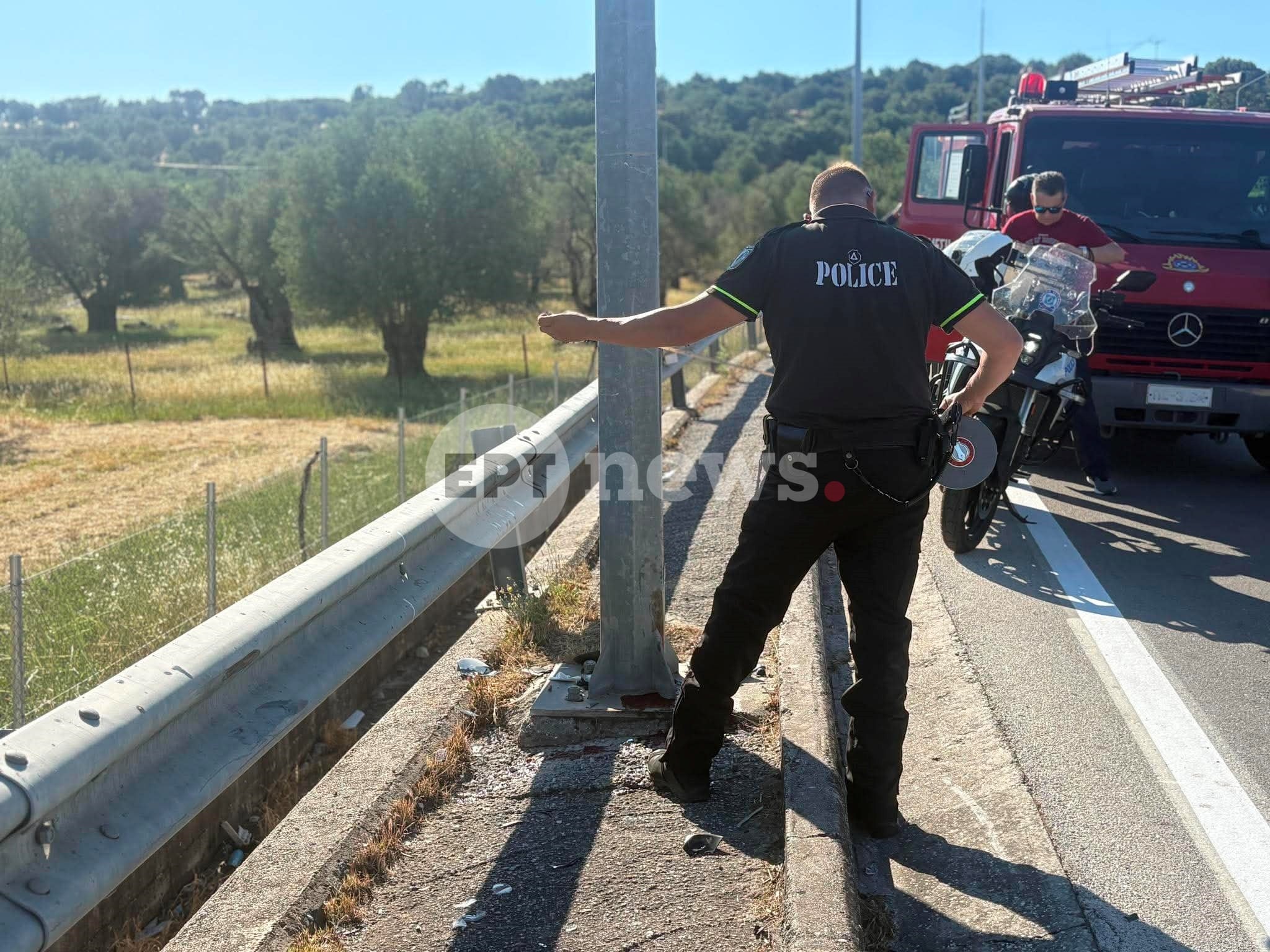 Λέσβος, τροχαίο