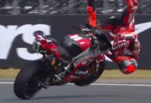 MotoGP: Tρομακτική πτώση για τον Μαρκ Μάρκεθ στο Σπριντ του GP της Γαλλίας
