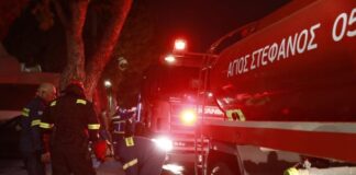 Κινητοποίηση της Πυροσβεστικής για φωτιά σε υπόγειο σπιτιού