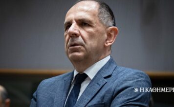 Ο Γεραπετρίτης ενημέρωσε τους Ευρωπαίους ΥΠΕΞ για το drone στη Λευκάδα
