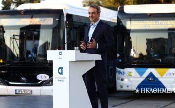 Κυρ. Μητσοτάκης: 1.076 νέα λεωφορεία, νέοι συρμοί και προσλήψεις στις συγκοινωνίες