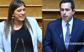Κόντρα Κωνσταντοπούλου – Μηταράκη: «Είστε υπόδικοι» – «Να αποβληθεί από την αίθουσα»