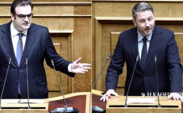 Μετωπική Πιερρακάκη – Ανδρουλάκη στη Βουλή για οικονομία και ΔΕΗ