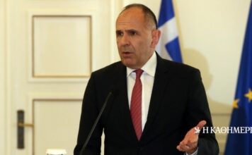 Eπικοινωνία Γεραπετρίτη με τον Αιγύπτιο ομόλογό του