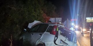 Χανιά: Σοβαρό τροχαίο στον δρόμο προς το Αεροδρόμιο – Τραυματίστηκαν δυο γονείς και το παιδί τους