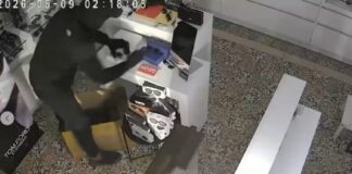 Χαλκιδική: Καρέ καρέ η δράση διαρρηκτών που εισέβαλαν σε κατάστημα με οπτικά