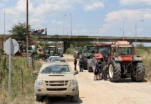Συμβολική κινητοποίηση αγροτών στα Μάλγαρα με αίτημα στήριξη σε βαμβάκι και ρύζι