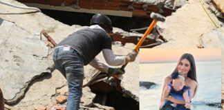 Βενεζουέλα: Σύζυγος γνωστού ποδοσφαιριστή θυσιάστηκε την ώρα του σεισμού για να σώσει την κόρη τους