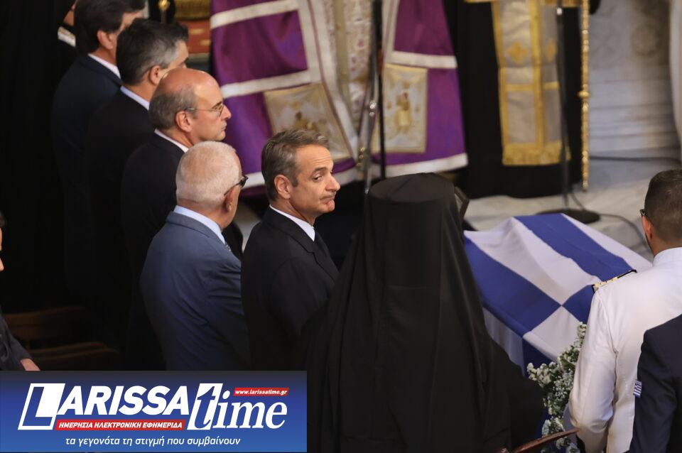 Κόρινθος: Το τελευταίο «αντίο» στον Νίκο Ταγαρά, παρουσία του Κυρ. Μητσοτάκη-2