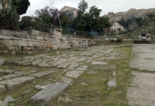 ΥΠΠΟ: Σε εξέλιξη η αποκατάσταση του νοτιοανατολικού ναού στην Αρχαία Αγορά των Αθηνών