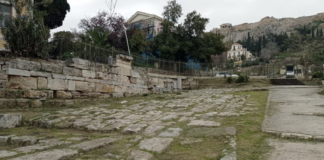 ΥΠΠΟ: Σε εξέλιξη η αποκατάσταση του νοτιοανατολικού ναού στην Αρχαία Αγορά των Αθηνών