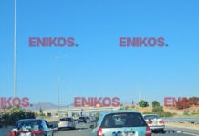 Live η κίνηση: Μετ’ εμποδίων η κυκλοφορία στην εθνική Αθηνών-Κορίνθου