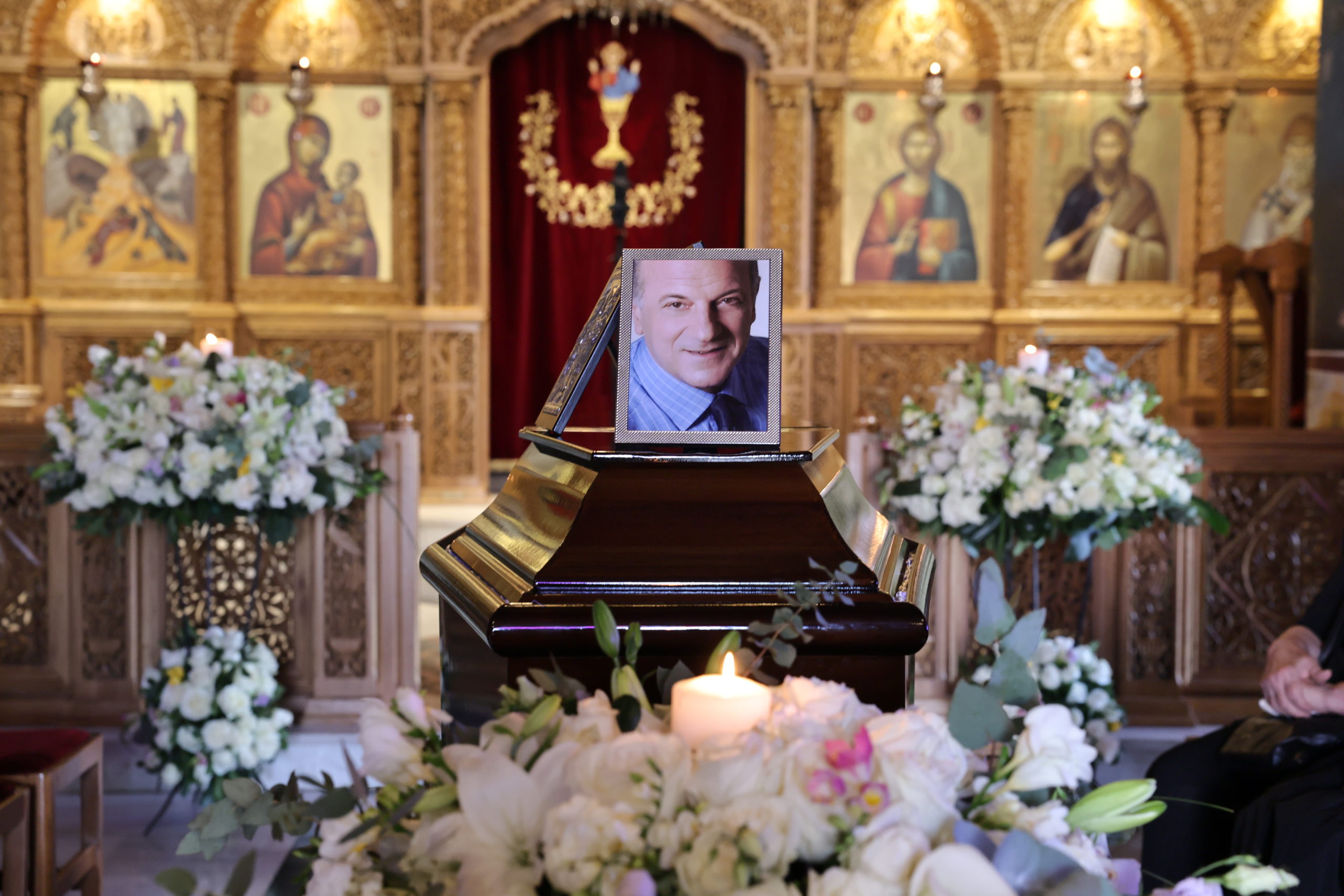 Μάριος Αθανασίου, κηδεία