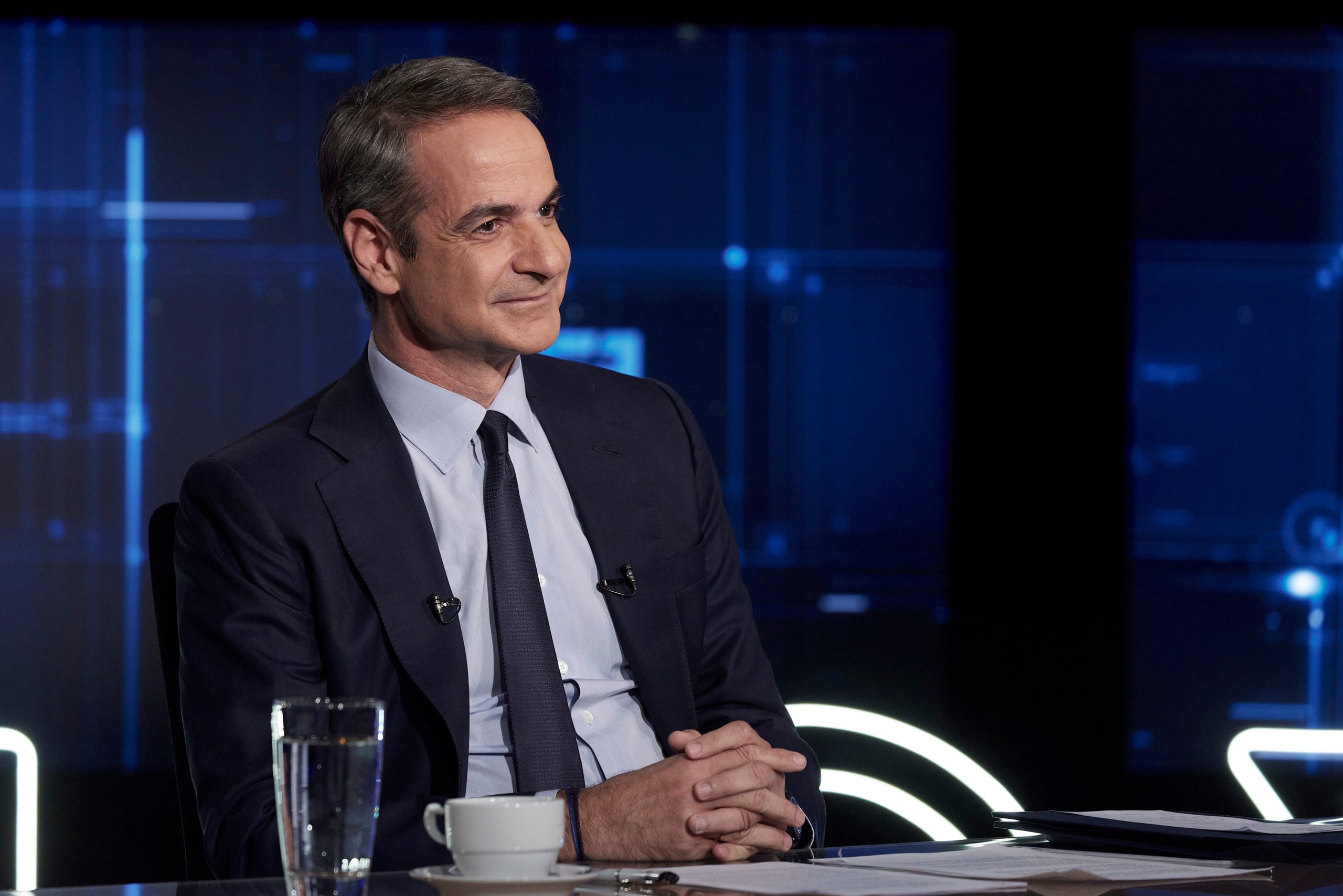Κυριάκος Μητσοτάκης, Ενώπιος Ενωπίω, Νίκος Χατζηνικολάου