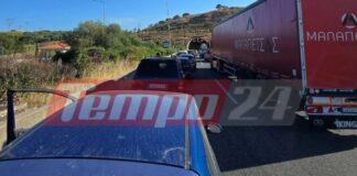 Ασθενοφόρο που μετέφερε ασθενή έπιασε φωτιά στην Περιμετρική