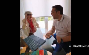 Η «Θεοπούλα» έγινε… ΕΛΑΣίτισσα – Το βίντεο Τσίπρα με την Εφη Παπαθεοδώρου