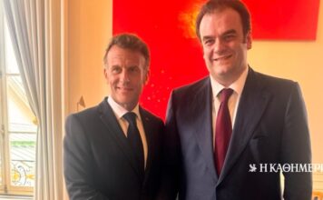 Συνάντηση Πιερρακάκη με Μακρόν στο Ελιζέ