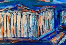 Έκθεση της Μίνας Παπαθεοδώρου Βαλυράκη στο Λουτράκι με αφορμή το Ράλι Ακρόπολις