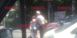 Γυναίκα και παιδί πάνω σε πατίνι σε κεντρική οδό στου Ζωγράφου – Δεν φορούν κράνος