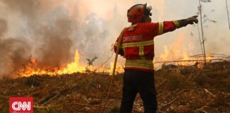 Μεγάλη φωτιά στην Πορτογαλία: Επιχειρούν πάνω από 1.000 πυροσβέστες – Έκαψε 100.000 στρέμματα