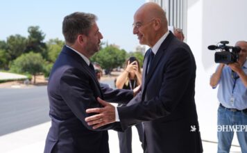 Ανησυχία Ανδρουλάκη για τα εθνικά θέματα παρά την ενημέρωση