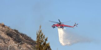 Φωτιά στον Ασπρόπυργο Αττικής – Επιχειρούν δύο ελικόπτερα