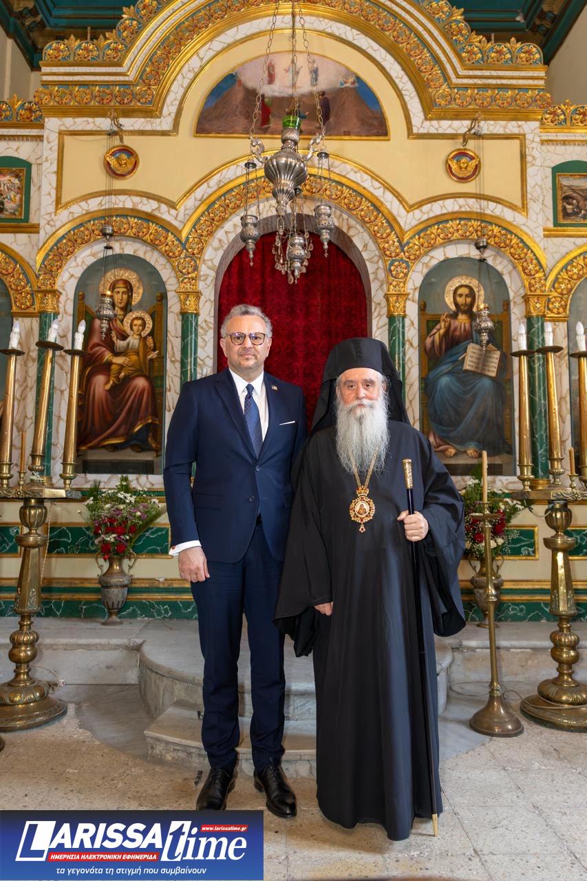 Συνάντηση του Αρχιεπισκόπου Συμεών με τον Μπούλος – Μήνυμα στήριξης για τη διατήρηση του status quo-1